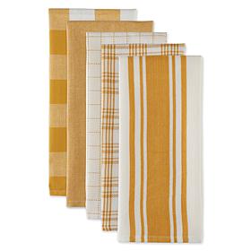 Design Imports Assorted Everyday Kitchen Towels 5-pack