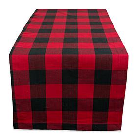 Design Imports Buffalo Check 14" x 108" Table Runner