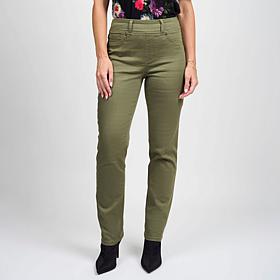 DG2 by Diane Gilman Coolmax® Shaper Stretch Denim Straight Leg Jean