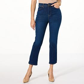 DG2 by Diane Gilman Coolmax® Stretch Denim Essential Crop Jean