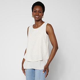 DG2 by Diane Gilman Everyday Jersey Hotfix Easy Tank