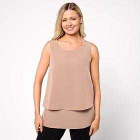 DG2 by Diane Gilman Mixed Media Double Layer Easy Tank