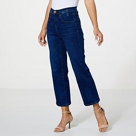 DG2 by Diane Gilman New Classic Stretch Cropped Trouser Jean