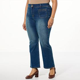 DG2 by Diane Gilman New Classic Stretch Denim Baby Bootcut Jean