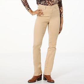 DG2 by Diane Gilman New Classic Stretch Denim Mini Bootcut Jean