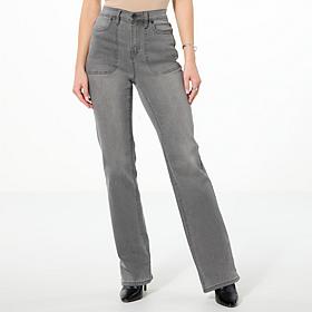 DG2 by Diane Gilman New Classic Stretch Patch Pocket Bootcut Jean