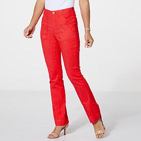 DG2 by Diane Gilman Stretch Perfect Twill Denim Bootcut Jean