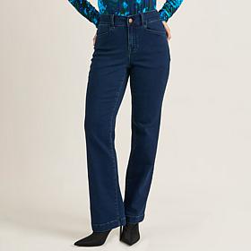 DG2 by Diane Gilman Virtual Stretch Angled Pocket Trouser Jean