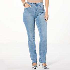 DG2 by Diane Gilman Virtual Stretch Baby Bootcut Welt-Pocket Jean