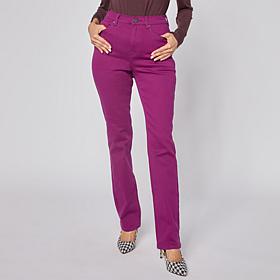 DG2 by Diane Gilman Virtual Stretch Denim Straight-Leg Jean