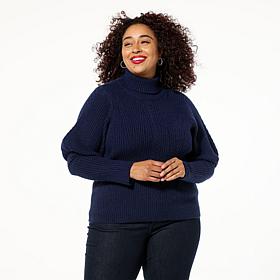 DG2 Reversible Puff Sleeve Sweater