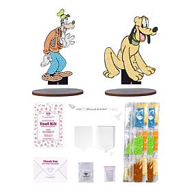 Diamond Art Club Disney Goofy and Pluto Sparkle Pal Kit