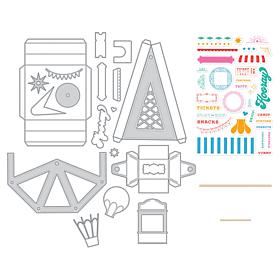 Diamond Press 3D Ferris Wheel Stamp and Die Kit