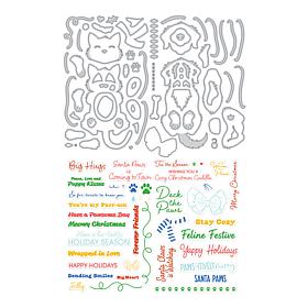 Diamond Press Critters in Lights Stamp & Die Kit 
