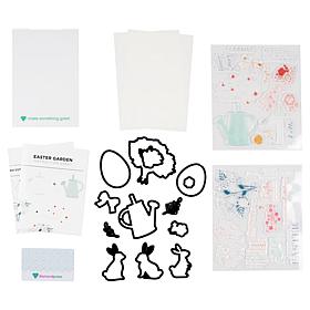 Diamond Press Easter Garden Die and Stamp Kit