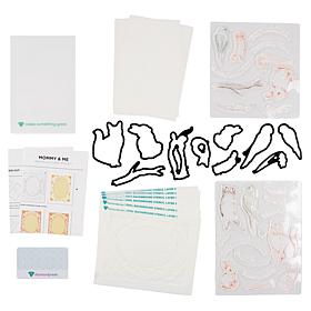Diamond Press Mommy and Me Stamp, Die and Stencil Kit