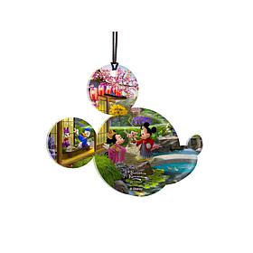 Disney (Mickey and Minnie in Japan) Shaped Acrylic Print