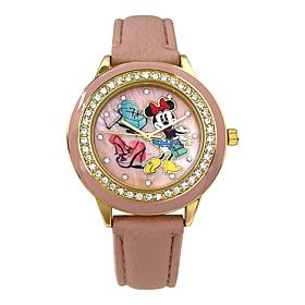 Disney Minnie Mouse Shopping Fun Strap Watch