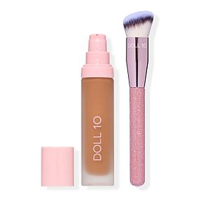 Doll 10 T.C.E. Super Coverage Makeup with Brush