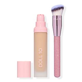 Doll 10 T.C.E. Super Coverage Makeup with Brush
