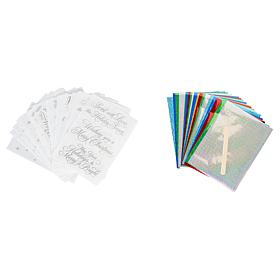 DP HolidaySparkleFoilRubOnKit