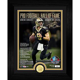 Drew Brees 2026 Pro Football Hall of Fame Framed Collectible