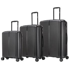 DUKAP Airley 3-Piece Lightweight Hardside Spinner Luggage Set