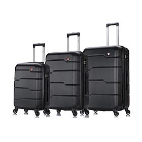 DUKAP Impact-Resistant Expandable Spinner Luggage