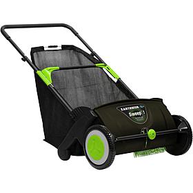 Earthwise LSW70021 21" Manual Push Rake Lawn Leaf Sweeper