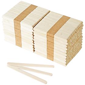 Easy Playhouse 1000pc Craft Sticks, Natural Wood Popsicle Strips