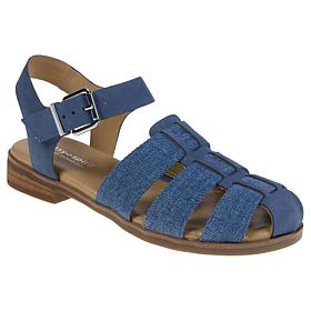 easy spirit® Gretty Leather Fisherman Sandal