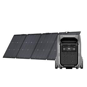 EcoFlow DELTA Pro 3 Power Station with 220W Solar Panel