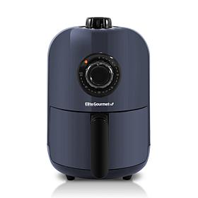 Elite Gourmet 1 Quart Compact Air Fryer - Slate Blue