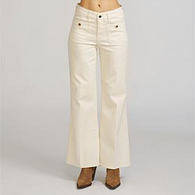 Elle Get the Look Patch Pocket Wide Leg Jean