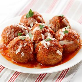 Emeril Lagasse 18-ct Kicked Up Large Meatballs with Sauce Auto-Ship®
