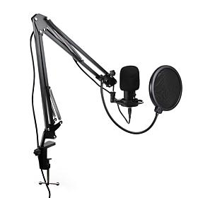 Emerson USB Gaming/Streaming Condenser Microphone w/ Filter & Mount