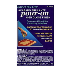 ENVIROTEX Lite Pour-On High Gloss Finish Kit - 16 oz.