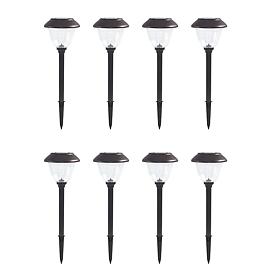 Eveready 8-Piece Solar Color-On-Demand 12 Lumen Pathway Lights