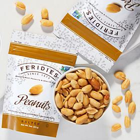 FERIDIES 12-pack 3 oz. Salted Virginia Peanuts Snack Bags Auto-Ship® 