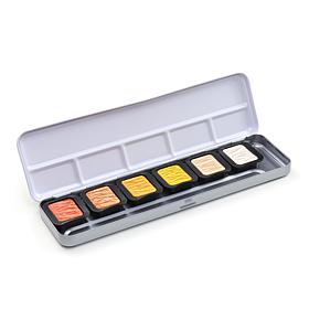 Finetec Pearlescent Colors 6-Pack in a Metal Box