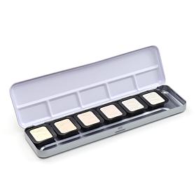 Finetec Pearlescent Colors 6-Pack in a Metal Box - Pixie Dust
