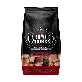 Fire & Flavor FFW204 Premium Smoking Wood Chunks, 4 Pounds, Cherry