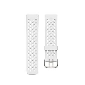 Fitbit Charge 5/6 Sport Band = White/Small