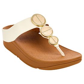 FitFlop Halo Metallic Toe-Post Sandal