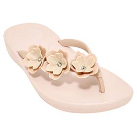 FitFlop iQushion Flower Flip-Flops