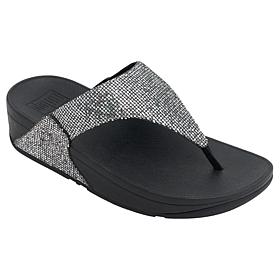 FitFlop Lulu Glitterball Toe-Post Sandals
