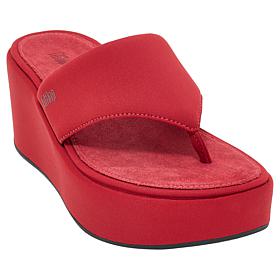 FitFlop PlatForm Wedge Toe Post Sandal