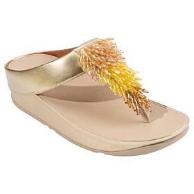 FitFlop Rumba Ombre Crystal Bead Toe-Thong Sandals