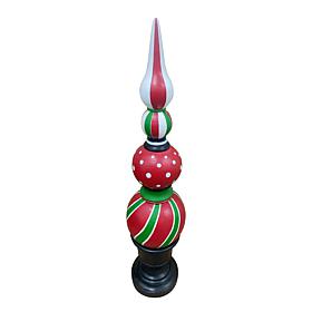 Fraser Hill Farm 4.2-Ft. Whimsical Christmas Finial