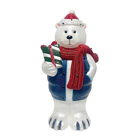 Fraser Hill Farm Fraser Hill Farm 30” Polar Bear Christmas Blow Mold